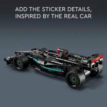 LEGO Technic F1 W14 E Performance Coche de Juguete con Retroceso, Juego de Construcción de Vehículo para Niños y Niñas, Modelo de Coche de Carreras Mercedes, Regalo para Edades 7 y talla grande, 42165 - 42165 - Ver 5