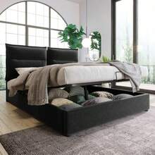 Bed Frames - Black + Velvet - View 8