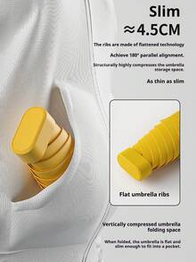 Compact Folding Umbrella, Mini Pocket Waterproof Portable Travel Umbrella, Sunshade Umbrella, Ladies UV Protection Umbrella, 2-In-1 Mini Six-Fold Ultralight Portable Umbrella, Mini Travel Umbrella, Windproof Rainy And Sunny Dual-Use Portable Umbrella, 99% UV Protection, Unisex, Sturdy Structure, Sun And Rain Protection, Travel Essential, Christmas Gift, Sunshade Umbrella, Mini Umbrella - Multicolor - View 8
