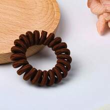 6 szt. jednokolorowych spiralnych gumek do włosów, damskie gumki do włosów z wysokoelastycznym drutem telefonicznym, proste gumki do włosów, uniwersalne akcesoria do włosów, które nie niszczą włosów, wypełniacze do pończoch, wypełniacze do pończoch, wypełniacze do pończoch dla kobiet, wypełniacze do pończoch dla kobiet, prezenty świąteczne, prezenty, wypełniacze do pończoch świątecznych, prezenty dla kobiet, prezent, prezent świąteczny, wypełniacze do pończoch dla dorosłych, wypełniacze do pończoch dla dorosłych, artykuły do włosów, akcesoria damskie, wypełniacze do pończoch, akcesoria do włosów dla osób w okresie dojrzewania, świąteczne akcesoria do włosów, pomysły na prezenty dla kobiet, wypełniacze do pończoch kosmetycznych, prezenty świąteczne dla kobiet - Wielokolorowe - Zobacz 4