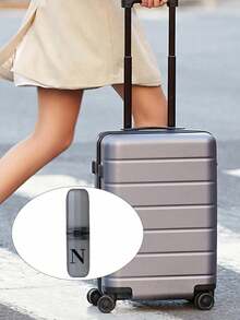 灰色字母 A-Z 便携式牙刷盒，让您的牙刷保持清洁，方便携带！旅行牙刷架，便携式牙刷杯套装，非常适合旅行、露营、出差和上学，多功能牙刷杯，旅行洗漱杯，牙刷和洗漱用品收纳套装，简约洗漱收纳盒，旅行必备，浴室配件，家居用品和收纳用品 - 彩色 - 查看 5