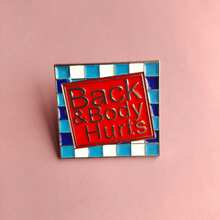 1pc Cartoon Funny Square Letter Brooch,Brooches For Women,Clothing Accessory Brooch,Pins,Bag Charms,Christmas Gifts For Women, Pins For Backpack, Valentine's Day - 12300701 - Xem 7