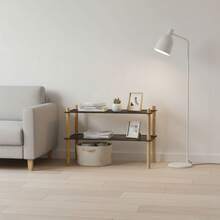 MOBLEKIT Floor Shelves - 兩層長方形,尺寸為 63*26*39 厘米 - 查看 6