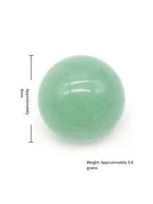 Hạt đá quý tự nhiên 8mm, nhiều hình dạng tròn khác nhau, thích hợp để làm đồ trang sức, vòng cổ, vòng tay, bông tai và các vật trang trí kết hợp nhiều chất liệu. - Nhiều màu - Xem 9