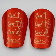 Electroplated Shin Guards For Football/Soccer Matches, Adult & Youth, Impact Resistant, Shock Absorbing, Snug Fit - Multicolor - View 16