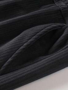 2pcs/Set Men's Corduroy Straight Leg Pants, Casual Comfortable Trousers For Spring And Autumn - Multicolor - View 5