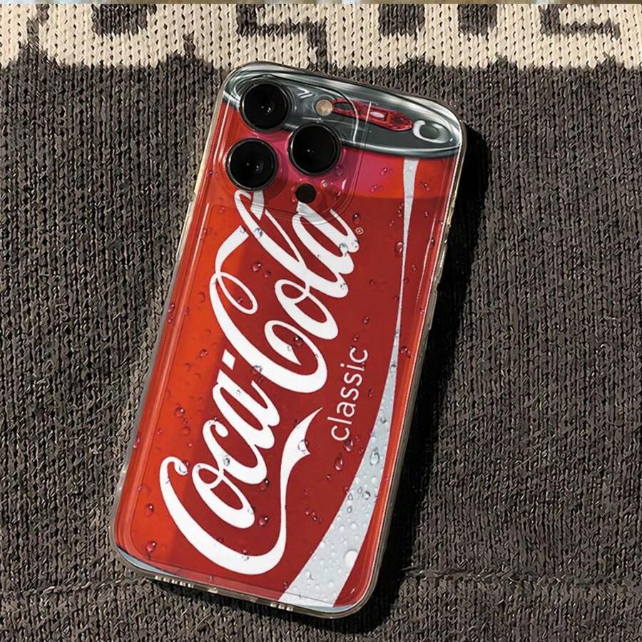 Quirky Design Pattern - A Bottle Of  Can Suitable For IPhone 17/16/15/14/13/12/11/Air/Pro/ProMax  Galaxy S22/S23/S24/S25 Plus Fe Ultra, Extremely Popular Quirky And Fun Pattern, Cute Characters, Classic Fashion Phone Case, Shockproof, Anti-Fingerprint, Durable Phone Case - 混合顏色 - 查看 1