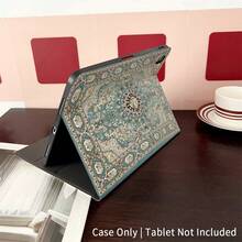 Ốp bảo vệ máy tính bảng nguyên khối họa tiết thảm Ba Tư tinh tế cổ điển - Lựa chọn lý tưởng cho những người yêu thích nghệ thuật văn hóa và phong cách cổ điển, ốp bảo vệ máy tính bảng dạng gập có khe cắm bút, phù hợp cho... - Nhiều màu - Xem 6