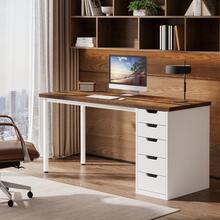 Rustic Brown & White