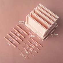 Soft Clay Rolling Auxiliary Mold, Clay Rolling Tool With Scale Set, Handmade Line DIY Craft Tool, Suitable For Novice Craftsmen - Rolling Mold - View 9