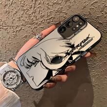 Funda de Teléfono para Chica de Moda Cyberpunk, Compatible con Samsung Galaxy S25, S24, S23, S22, S20 FE Ultra Plus 4G/5G - Cubierta Trasera Mate a Prueba de Golpes - Mezcla de colores - Ver 7