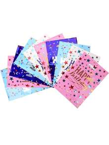 Túi quà Giáng sinh có dây rút 7PCS với 7 kiểu dáng Túi quà Giáng sinh Túi đựng đồ ăn Giáng sinh Túi đựng quà tặng tiệc Giáng sinh Túi đựng kẹo Goody Sweet Treat có dây buộc ruy băng Túi quà Giáng sinh có dây rút - Nhiều màu - Xem 8