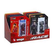 Brand New In Stock 1:64 Bburago 2025 F1 Standard Livery  SF25,  RB21, AMG W16 E Performance,  MCL39 Diecast Alloy Miniature Model,  Racing Car Collection Toy - MCL39#81 - View 7