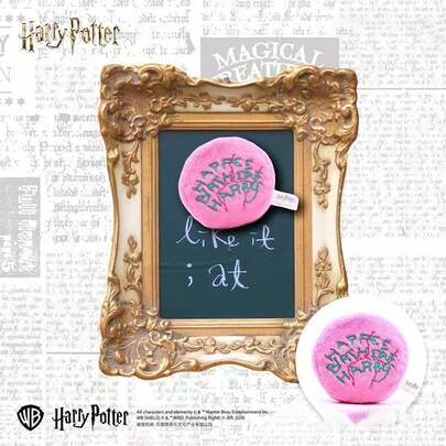 Miniso Harry Potter Birthday Cake Style Fridge Magnet - Magical Theme Creative Magnet, Add A Magic Touch To Home Decor (1 PC)