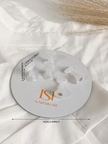 Decoraciones de arte de uñas - Placa base magnética de metal con diseños impresos de mariposas y princesas de colores, puntas de uñas variadas, soporte de exhibición de arte de uñas coreano, accesorios y suministros personales DIY para fotografía