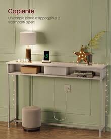 Bench Table - White - View 1