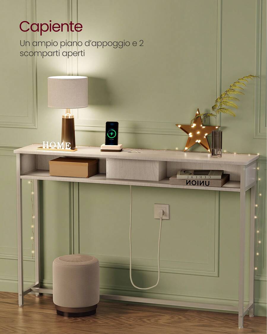 Bench Table - White - View 1