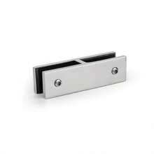 To Glass 180�� Glass Clamp Stainless Steel Joiner Bracket Balustrade Pool Fence Fencing Clamps Mirror Polished - B0BJZPVR1C - View 1