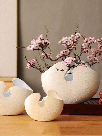 1pc Moderne Minimalist craft Vase, Hydroponic Dried Flower Planter, Home Centerpiece, Tabletop Birthday, Graduation, Room ation Glass Vase view 3