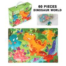 60 Gift Box Puzzles, 3-6 Years Old With Large Puzzles, Educational Toys And Games > Puzzles > Jigsaw Puzzles Parent-Child Interactive Toys Christmas And Halloween Gifts.