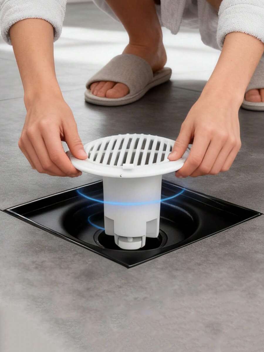 2 Stücke/1 Stück Abfluss-Deodorisierer, Abfluss-Geruchsabdeckung, selbstschließender Abfluss, Anti-Insekten & Geruch, automatische Entwässerung, Badezimmer-Abfluss-Deodorisierer, versiegelter Abfluss-Kern, geeignet für Hotel, Badezimmer, Küche - Verschiedenfarbig - Übersicht 1