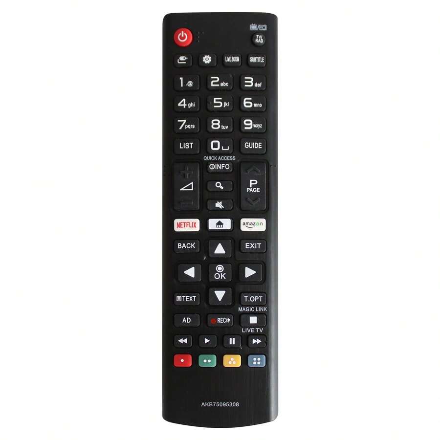 AKB75095308 Replacement Remote Control Suitable For 32LJ610V 43UJ634V 49UJ634V 55UJ634V 65UJ634V 43UJ6309 49UJ6309 60UJ6309 TV Models