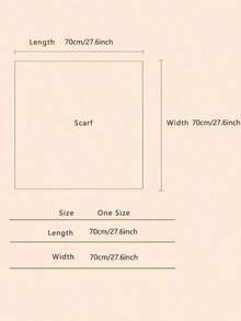 1-Piece Luxury Brand Leopard Print Square Scarf, Women's Silk Imitation Scarf, Casual Versatile Decorative Small Scarf - 豹紋 - 查看 4