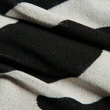 Adidas Women's Fitness Crop Top, Slim Fit Workout Shirt - Light Grey/black - View 7