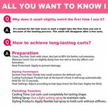 PinkSings Champagne 6 In 1 Hair Dryer Brush Set 60000RPM High Speed Auto Wrap Curling Iron 3 Temperature 1000W Powerful Negative Ionic Blow Dryer With Styler Volumizer, Hot Air Brush, Left&Right Curler Wand,Thermal Brush Set - EU C Type Plug(220-240V) - View 3