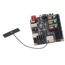 Laser Engraver Mainboard 32 Bit Main Board with A4988 Step Motor for Makerbase MKS DLC32 V2.1 12‑24VDC - Negro - Ver 3