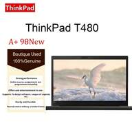  Used Lenovo ThinkPad T480 Laptop, I5-8250U, 8GB, 256GB SSD, Quad-Core 8-Thread, 14" 1920x1080 Display, NVIDIA GeForce MX150 2GB, Black, 1.65Kg, Dual Battery (24Wh+24Wh), Suitable For Business, Mobile, And Efficient Data Processing
