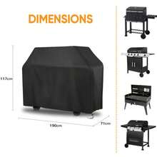 Heavy Duty Outdoor Waterproof Garden Patio Furniture Cover For Rattan Table Cube Outdoor - Black - View 18