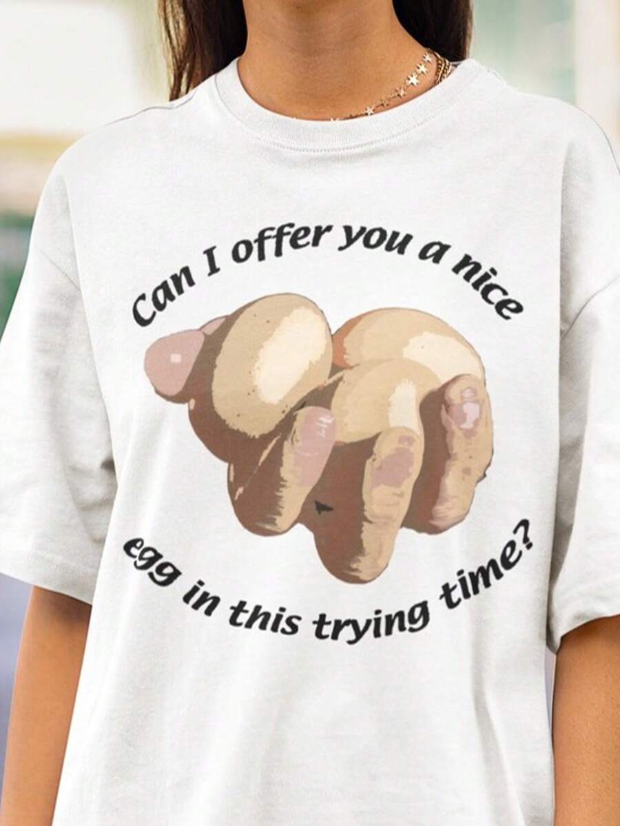 Can I Offer You An Egg Shirt, Paddy's Irish Pub Tee - 白色 - 查看 1