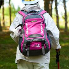 Large Capacity Outdoor Hiking Backpack, Multi-Functional Waterproof Durable Trekking Bag, Can Hang Camping Gear, Unisex Travel Sports Backpack, Available In Multiple Colors