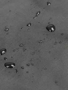 1pc Grill Cover, BBQ Grill Cover, Waterproof, Weather Resistant, Rip-Proof, Anti-UV, Fade Resistant, With Strap, Gas Grill Cover Black Kitchen Accessories - Multicolor - View 6