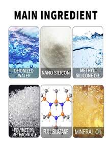 rayhong Car Plastic Renewal Crystallization Liquid, Dashboard & Interior Cleaner, Decontamination, Anti-Dust Renewal, Brightening, Coating