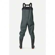 Waterproof Fisherman's Coverall 1.25m X 58cm With Built-In Boots | Durable PVC | Fishing And Cleaning - Primicias Qiu - 43/41 - 查看 5