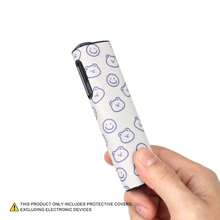 Capa Protetora Para Iqos Iluma I On E / Ilma I (1 Peça), Feita De Pu E Pc De Alta Qualidade, Durável E Eficaz Na Prevenção De Arranhões E Danos Por Impacto. Design Ergonômico Com Encaixe Perfeito De 360 Graus, Pegada Confortável E Estampas Fofas Como Rosto Sorridente, Coração, Lábios E Gato. Acessório Ideal Para Fumantes E Uma Ótima Opção De Presente Para Homens E Mulheres. - Multicolorido - Ver 9