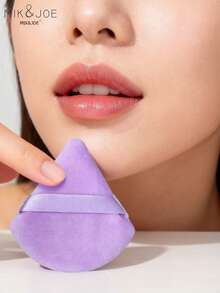 mik&joe 12件套柔软化妆海绵套装，新手化妆必备，易于上手，适用于底妆、定妆和细节妆容，干湿两用 - 紫色 - 查看 7