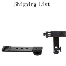 Pocket 3 Tripod Base, Phone Holder Tripod Adapter With 1/4" Threaded Hole Clip-On Expansion Accessory Compatible With DJI Osmo Pocket 3