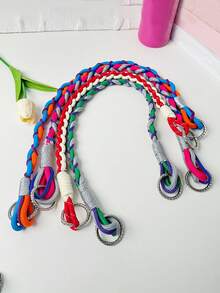 Túi xách nữ kiểu dáng thời trang mới, chất liệu nylon dệt họa tiết độc đáo, đa năng, tối giản, có dây đeo điều chỉnh được, thích hợp cho túi tote hoặc túi đeo chéo vai. - Nhiều màu - Xem 2