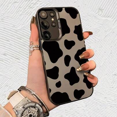 Funda de teléfono con estampado de vaca Impresión UV para iPhone 11/12/13/14/15/16 Plus/17 Pro Max (Regalos de Navidad seleccionados, regalos por el Día Nacional, regalos por el Día de la Independencia, regalos de San Valentín, regalos de cumplea