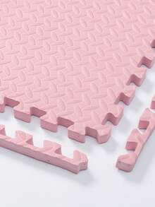 4pcs Foam Floor Mats, Home Bedroom Floor Tiles, Bed Side Tatami Mats, Room Carpet, Cuttable & Connectable, 30*30*1.0CM - Multicolor - View 21