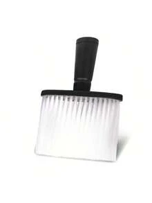 1 件装理发刷颈部除尘刷理发刷柔软理发颈部除尘刷头发清洁除尘刷理发用品，用于梳理颈部和耳朵周围的毛发（送她的礼物/送他的礼物/浪漫礼物/爱情礼物/情侣礼物/情人节礼物/情人节） - 黑色 - 查看 14