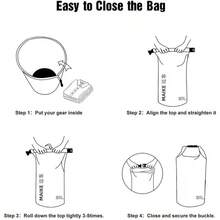 MAIKE 2L Single-Strap Waterproof Outdoor Bag,Dry Bag,Travel Waterproof Bag, Durable Fabric Suitable For Travel, Swimming, Beach, Rowing, Surfing, Hiking