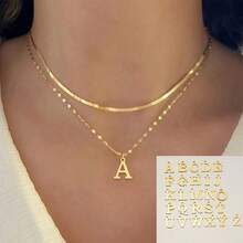 All Women's Necklace With Sweet Elegant Letter Pendant