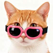 Valentine's Day Pet Sunglasses, Suitable For Small Dogs - UV Protection, Adjustable Strap, And Waterproof - Multicolor - View 4