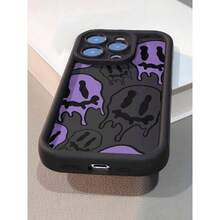 New High-End Groove Texture Thickened Anti-Drop Painted Phone Case Protective Cover Compatible With  16 Pro Max,  16,  16 Pro,  15 Pro Max,  13,  14,  12,  XS, XR, 7/8, 7/8 Plus, Galaxy S22 Ultra, S23, A33, A53, S20 FE, Redmi 11, 12 Pro, 12, 12X, Note 11, 9A, 9C, Poco X3 NFC, Redmi 10, 9, Note 9, 12C, Note 11 Pro, Redmi 10C, Note 8 Pro - 黑色 - 查看 2