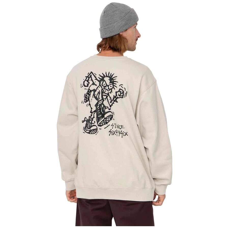 Vans Sweatshirt VN000RD5EN91 für Männer in Farbe Beige - Beige - Übersicht 1