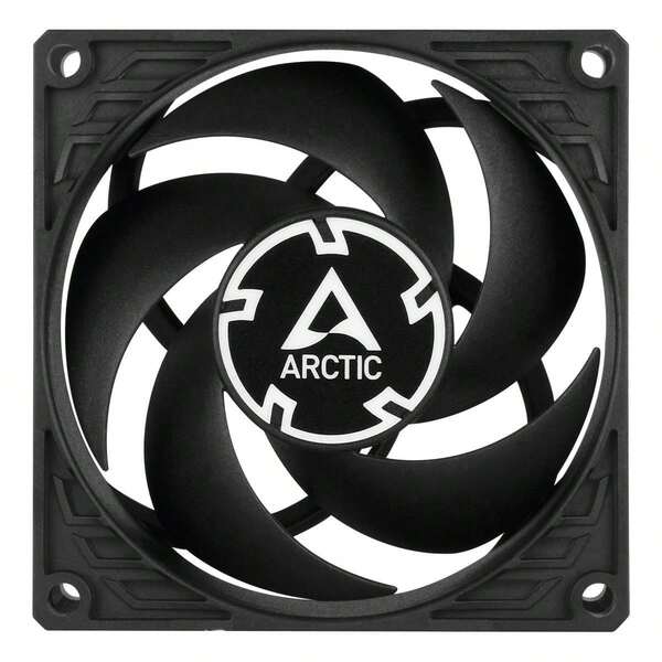 ARCTIC P8 PWM PST - 80mm PC Fan, 80mm Fan, CPU Case Fan With PWM Sharing Technology (PST), Very Quiet Motor, Computer, 200–3000 RPM - Black